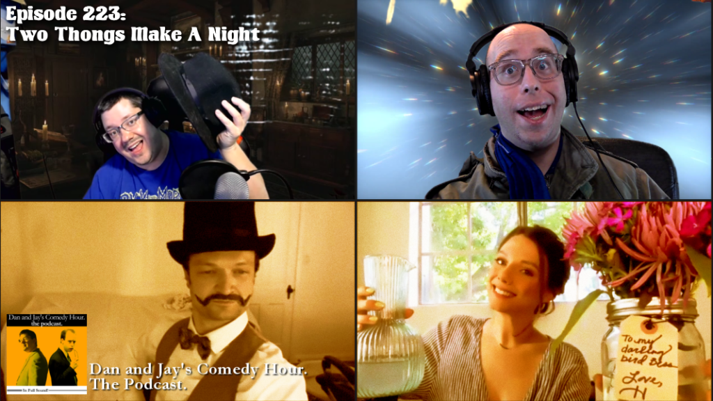 Dan and Jay’s Comedy Hour Podcast Episode 223 – Two Thongs Make A Night – with H.H. Holmes and Lizzie Borden