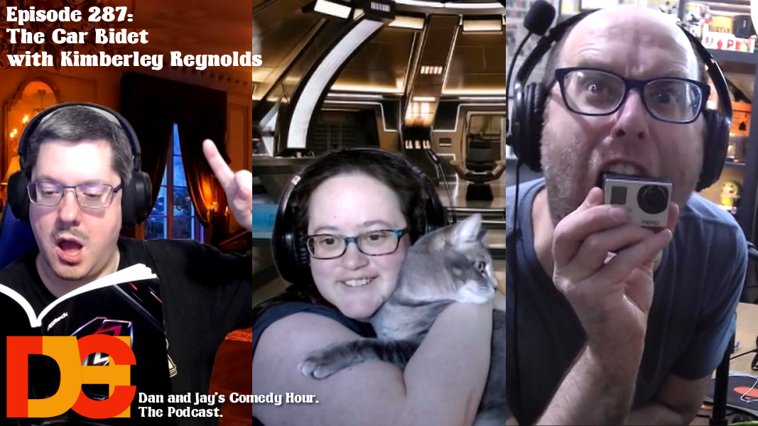 Dan and Jay’s Comedy Hour Episode 287 – The Car Bidet with Kimberley Reynolds