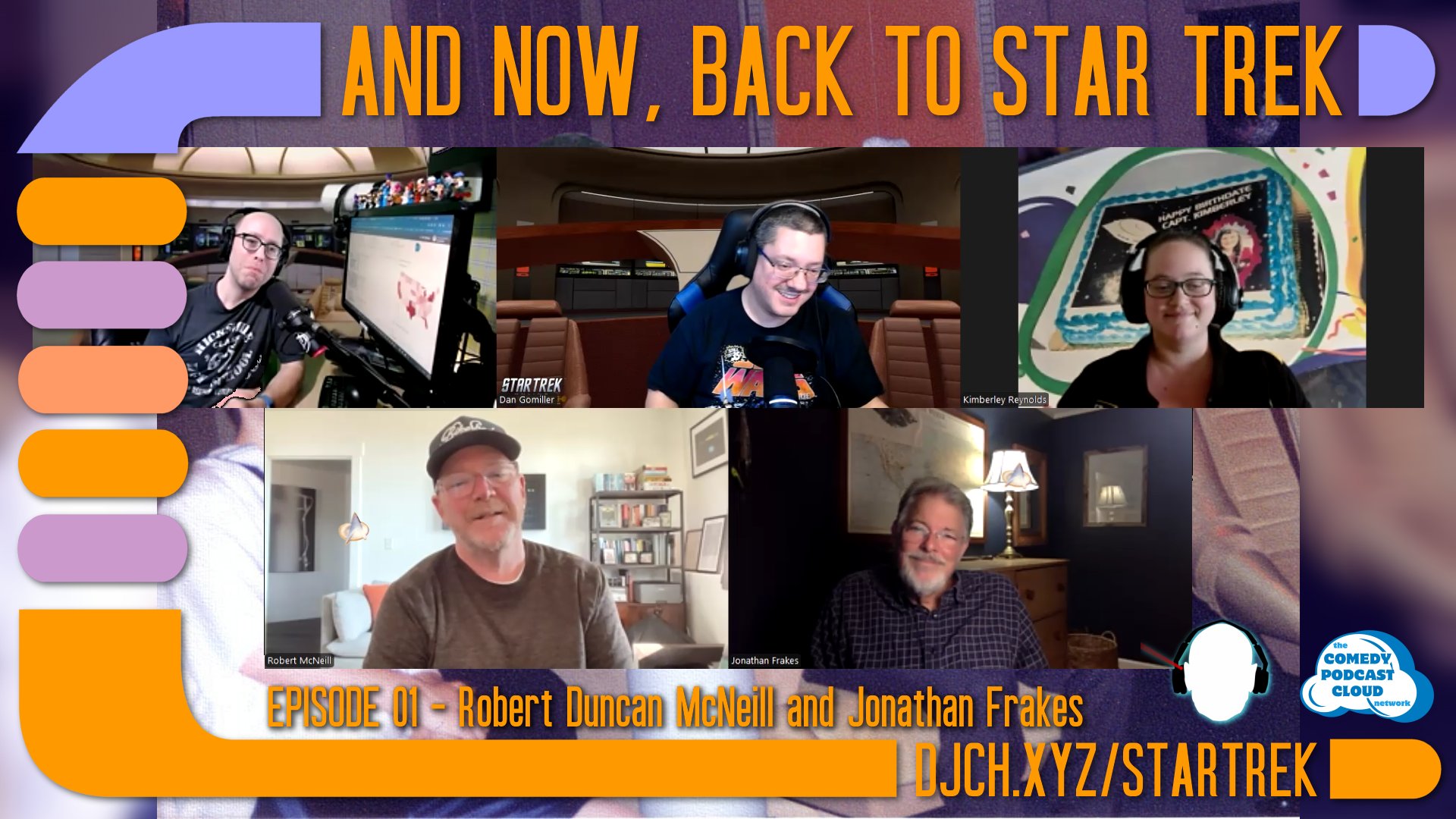 And Now Back to Star Trek Episode 1 – Robert Duncan McNeill and Jonathan Frakes